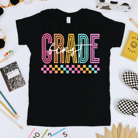 FIRST GRADE COLORFUL - DTF TRANSFER