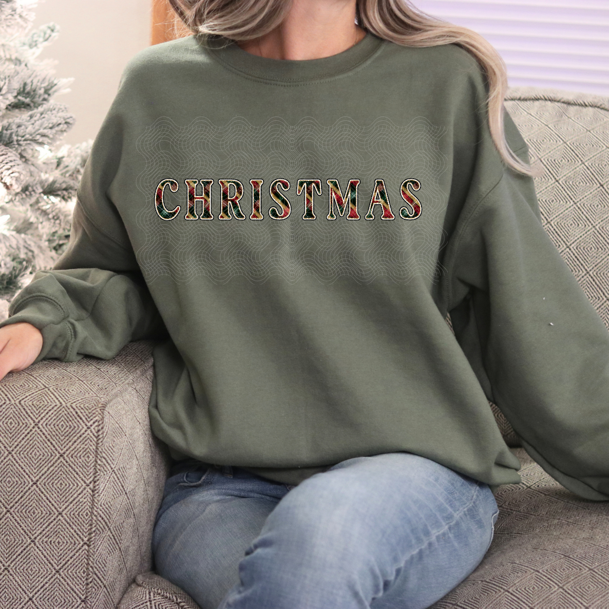 CHRISTMAS PLAID - DTF TRANSFER