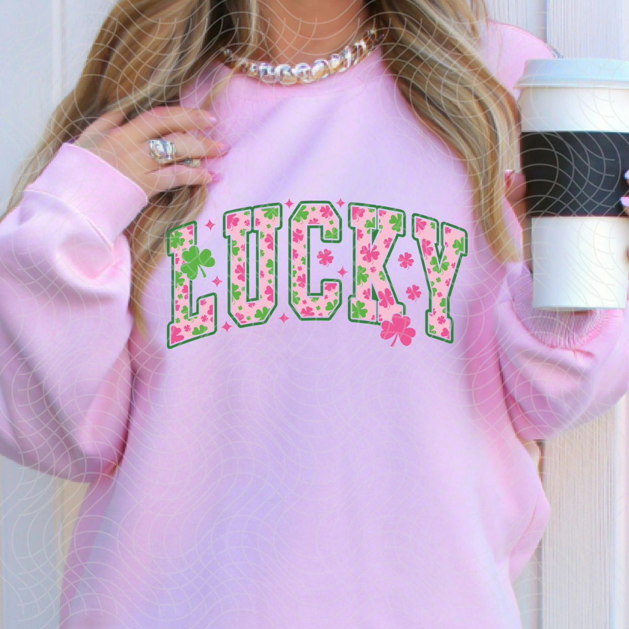 LUCKY PINK - DTF TRANSFER