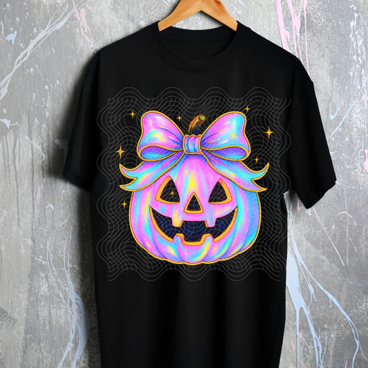 IRIDESCENT PUMPKIN - DTF TRANSFER