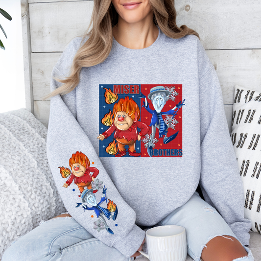 MISER BROTHERS W/SLEEVE - DTF TRANSFER