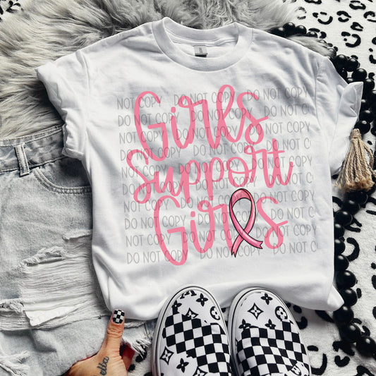 GIRLS SUPPORT GIRLS - DTF TRANSFER