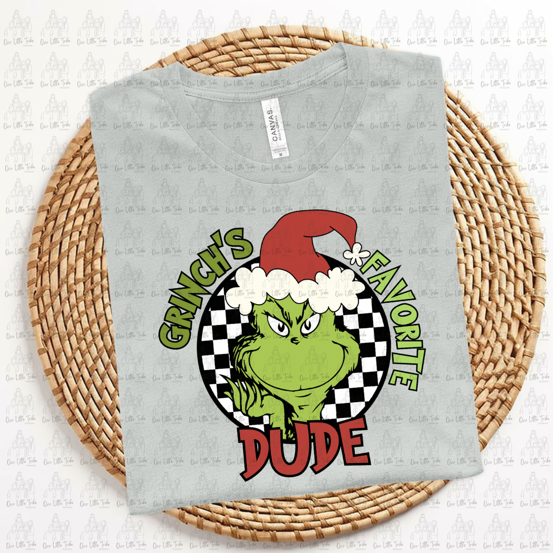 GREEN GUY FAV DUDE - RED - DTF TRANSFER
