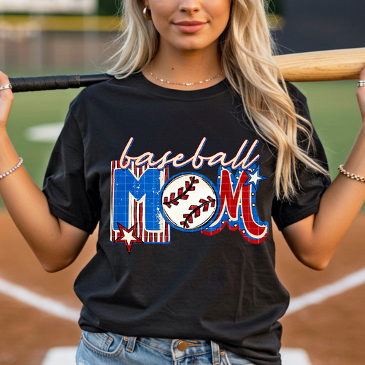 BASEBALL MOM - DTF TRANSFER