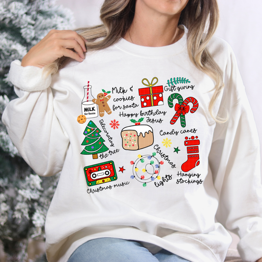 CHRISTMAS COLLAGE - DTF TRANSFER