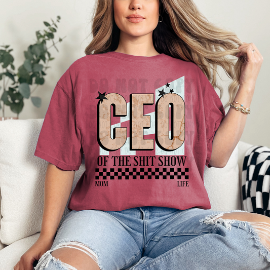CEO MOM LIFE - DTF TRANSFER