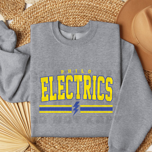 ELECTRICS STRIPE NO DISTRESS - DTF TRANSFER