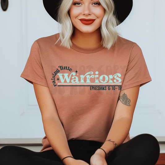 RAISING LITTLE WARRIORS - DTF TRANSFER