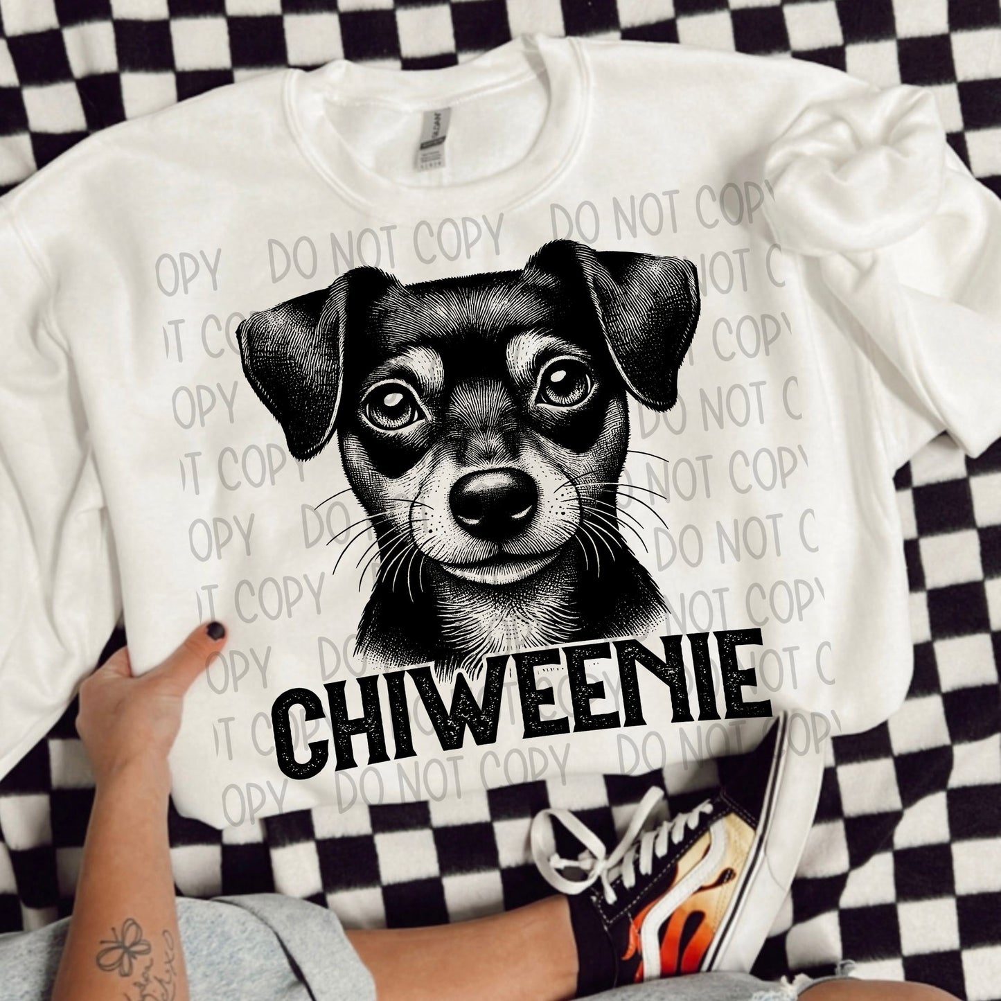 CHIWEENIE DOG - DTF TRANSFER