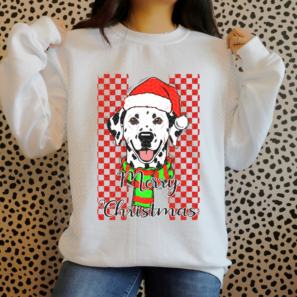 MERRY CHRISTMAS DOG - DTF TRANSFER