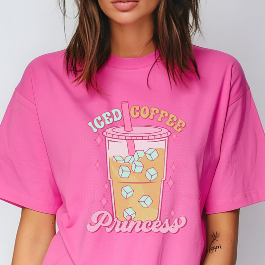 ICED COFFEE PRINCESS - DTF TRANSFER
