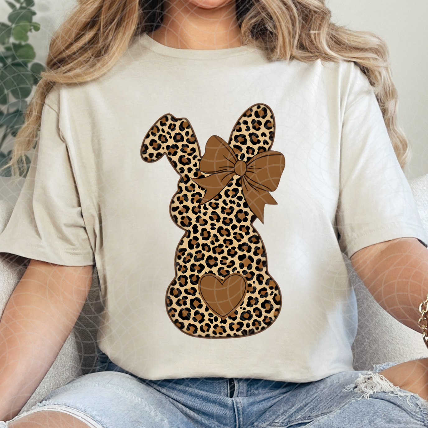 LEOPARD BUNNY - DTF TRANSFER