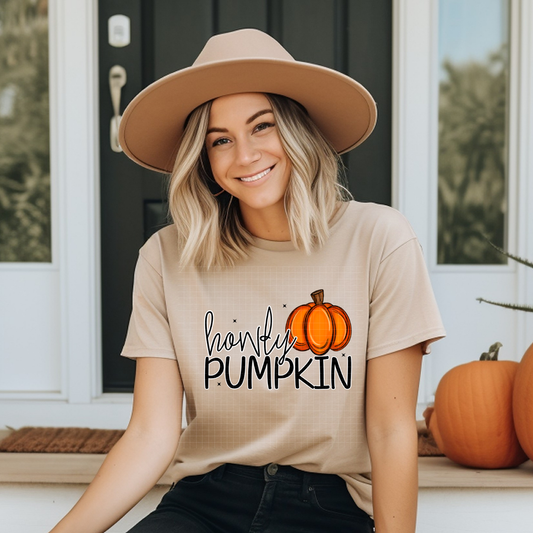 HOWDY PUMPKIN SIMPLE - DTF TRANSFER