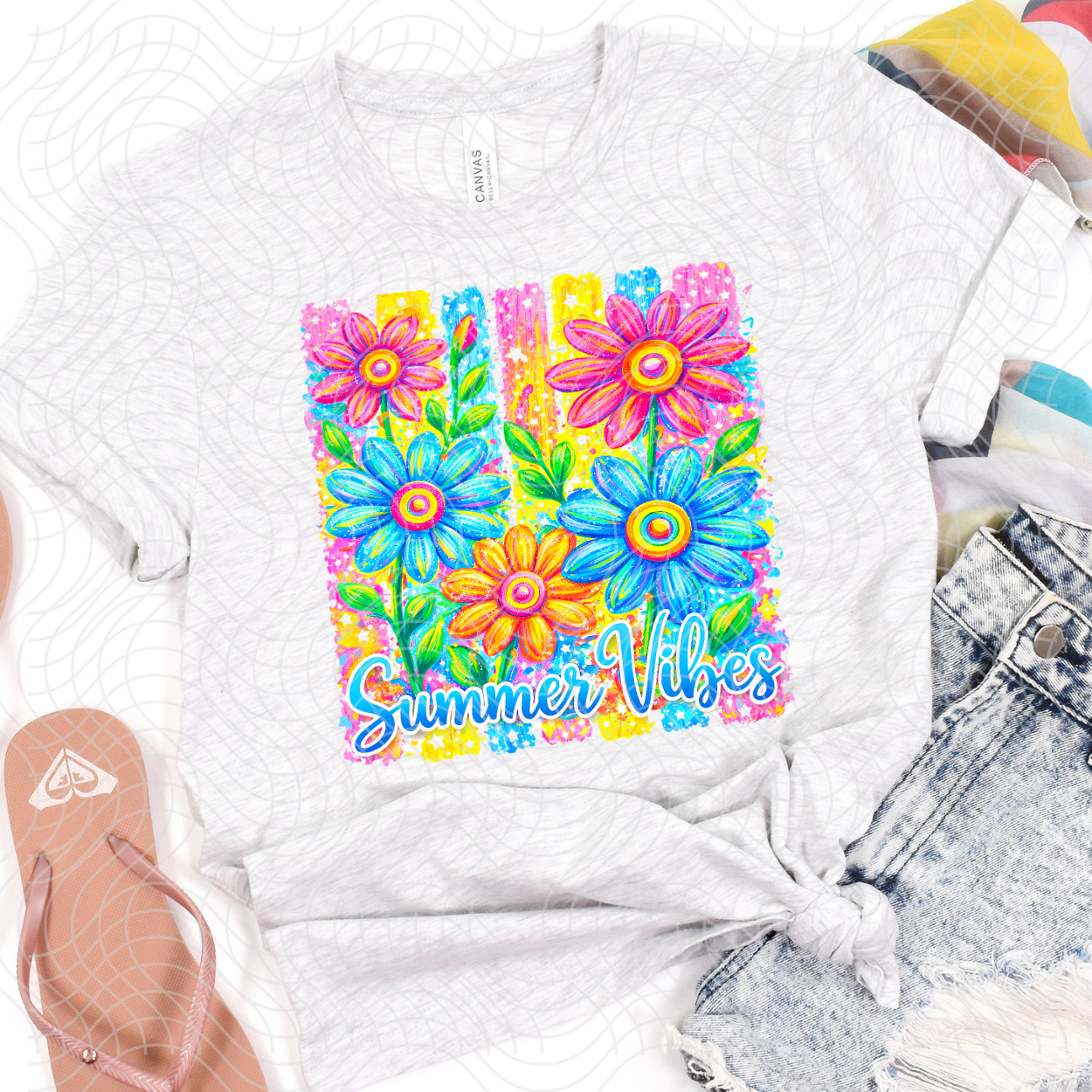 SUMMER VIBES - DTF TRANSFER