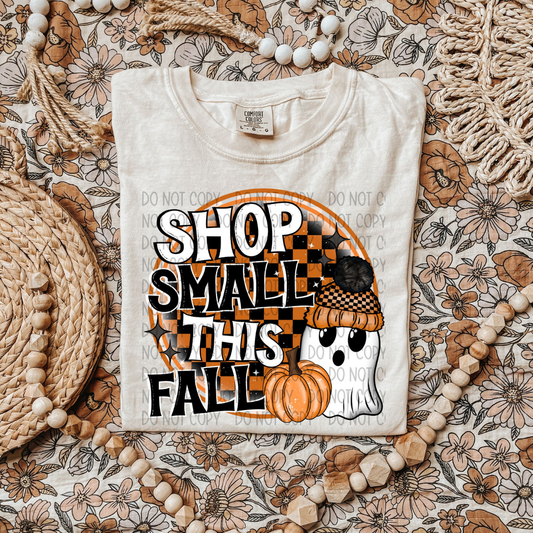 SHOP SMALL THIS FALL - DTF TRANSFER