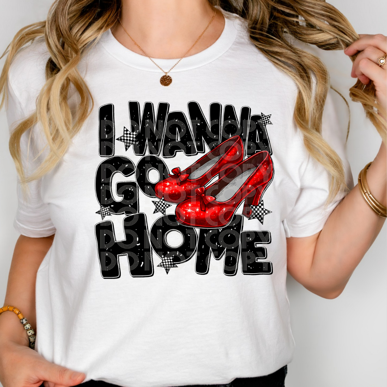 I WANNA GO HOME - DTF TRANSFER