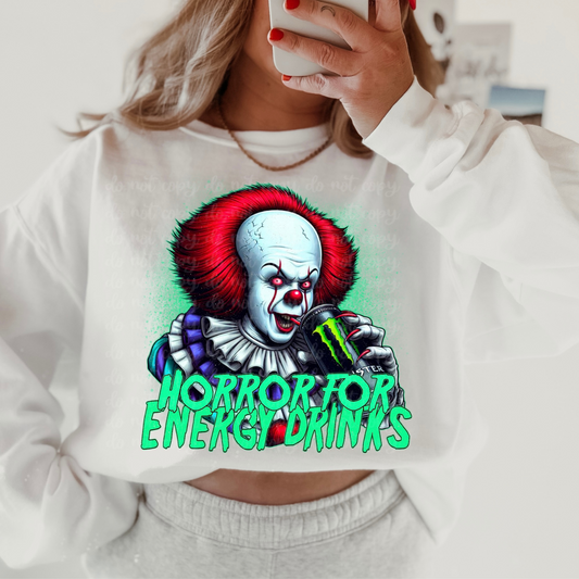 HORROR DRINK CLOWN - DTF TRANSFER