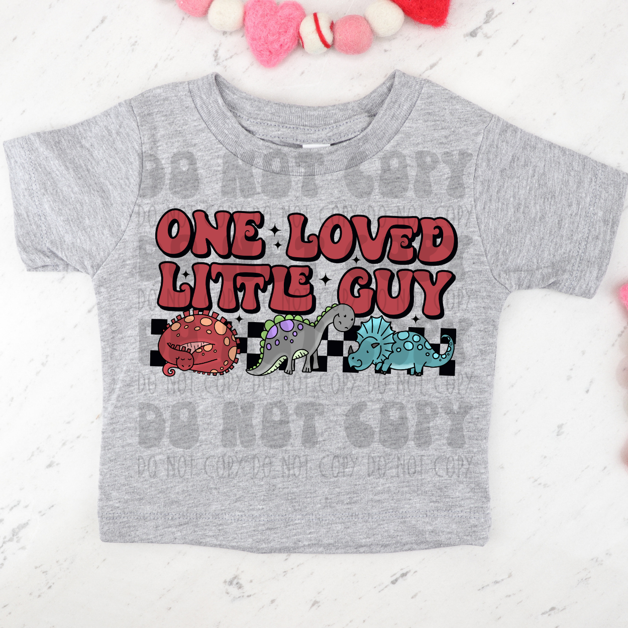 LOVED LITTLE GUY - DTF TRANSFER