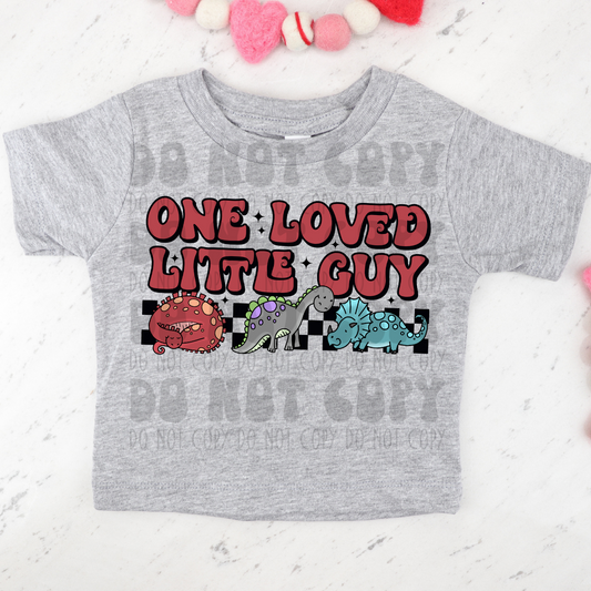 LOVED LITTLE GUY - DTF TRANSFER
