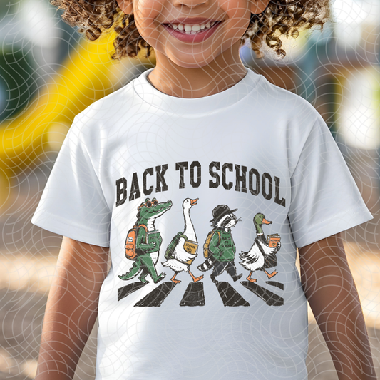 BACK TO SCHOOL DISTRESSED - DTF TRANSFER