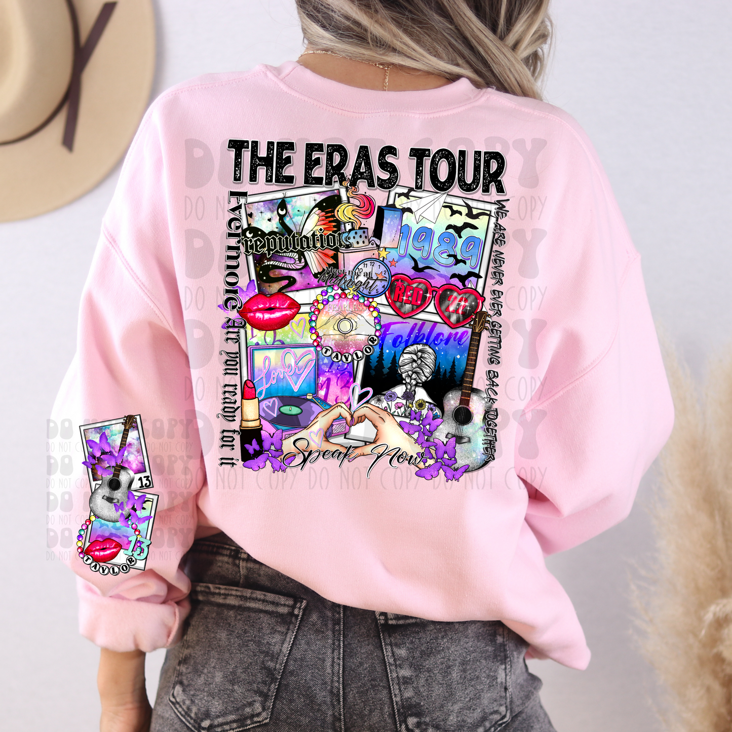 ERAS TOUR W/ SLEEVE - DTF TRANSFER