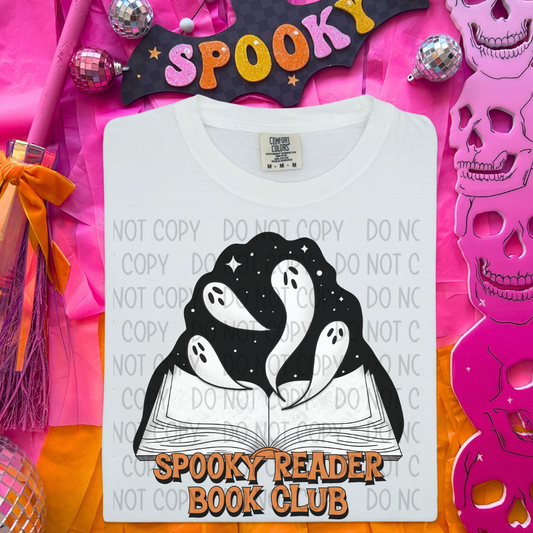 SPOOKY READER - DTF TRANSFER