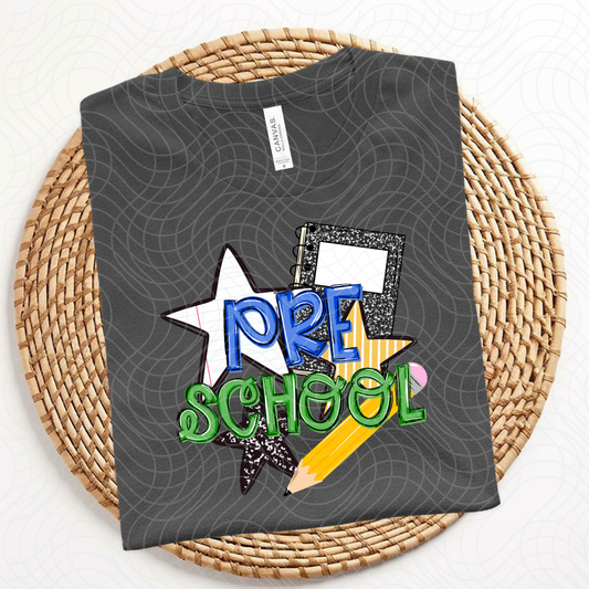 PRE SCHOOL BOY - DTF TRANSFER