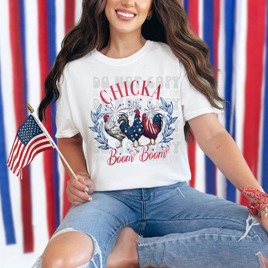 CHICKA BOOM BOOM - DTF TRANSFER