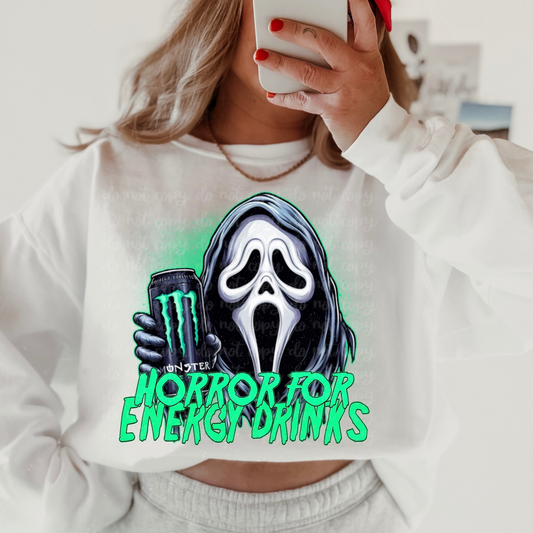 HORROR DRINK SCREAM - DTF TRANSFER