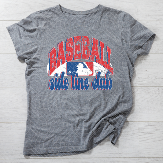 BASEBALL SIDE LINE CLUB - DTF TRANSFER