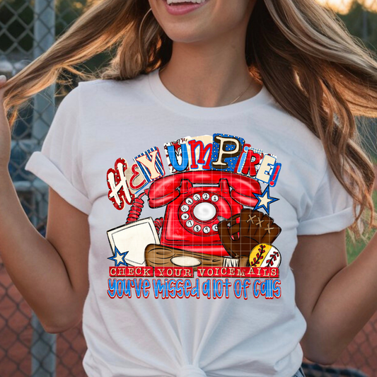 HEY UMPIRE BOTH - DTF TRANSFER