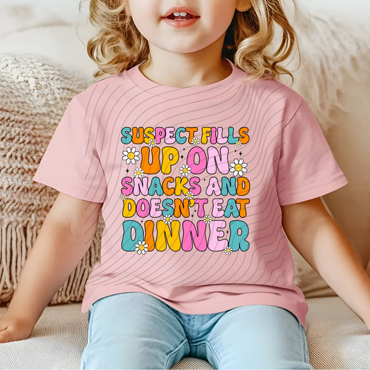 SUSPECT SNACKS AND DOESNT EAT DINNER - DTF TRANSFER
