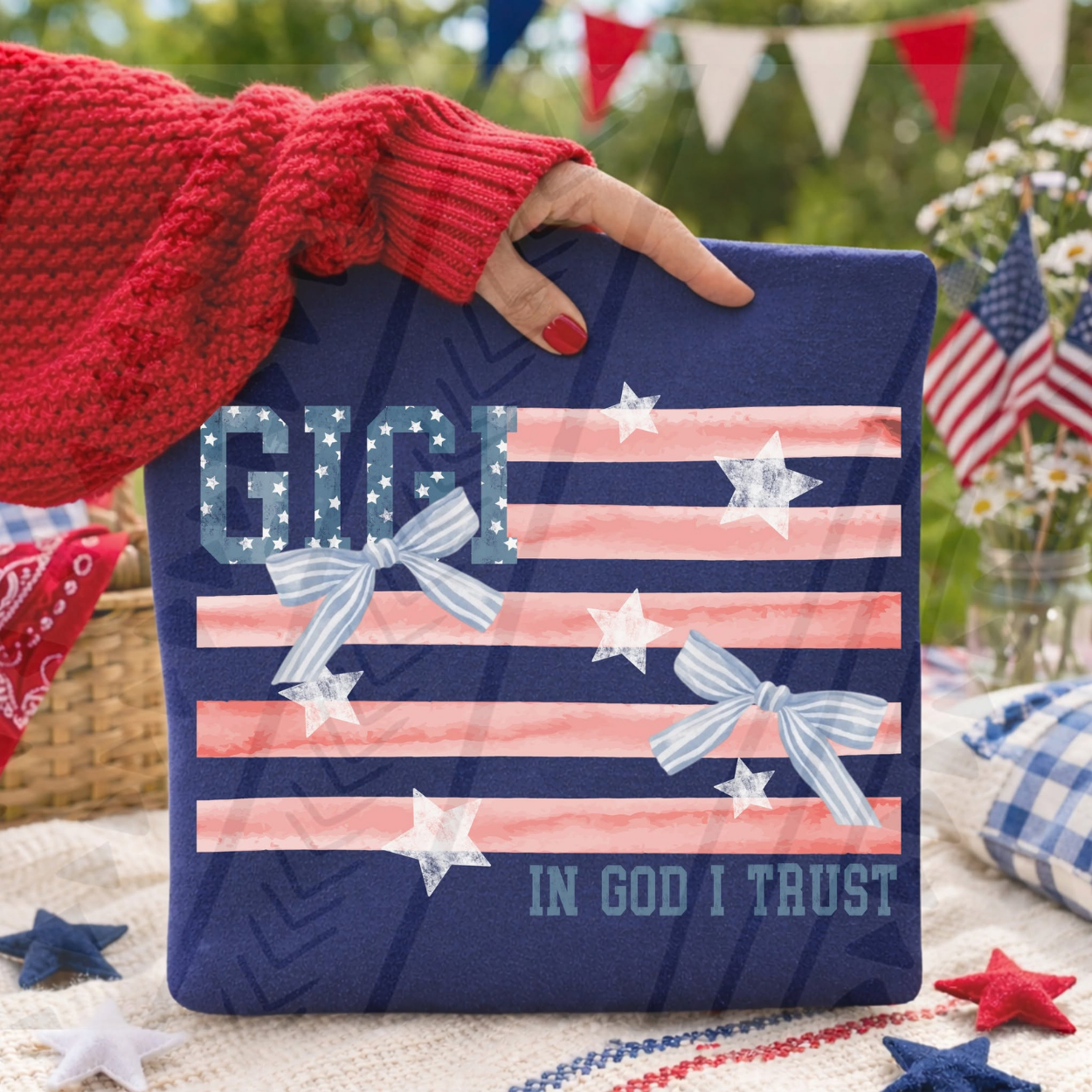 GIGI FLAG - DTF TRANSFER