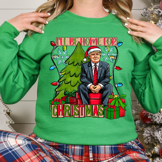 HOME FOR CHRISTMAS - DTF TRANSFER