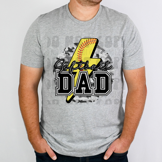 SOFTBALL DAD - DTF TRANSFER