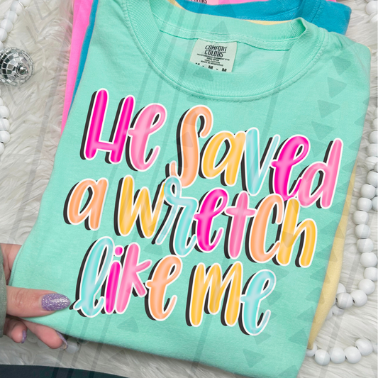 HE SAVED - DTF TRANSFER
