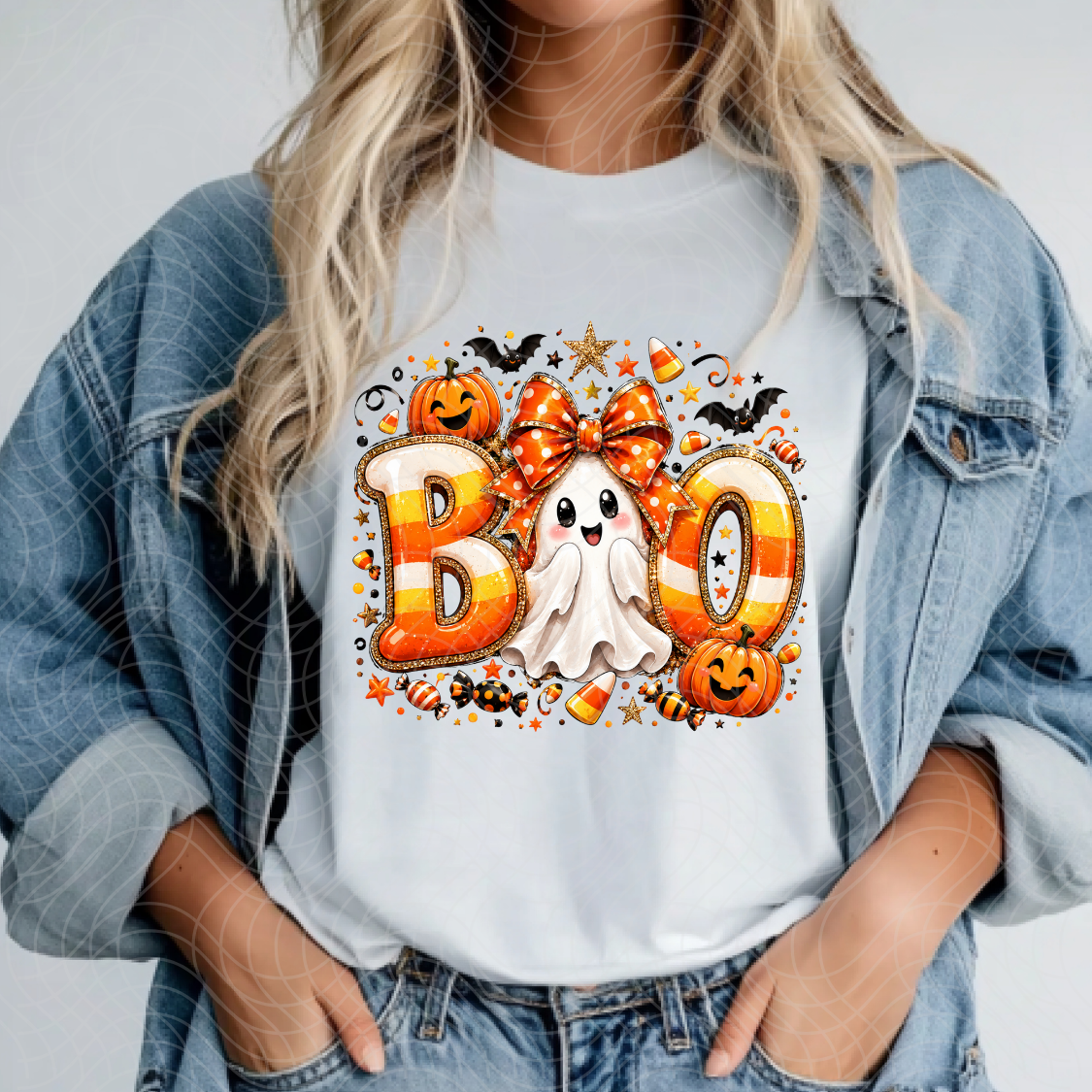 BOO CANDY CORN - DTF TRANSFER