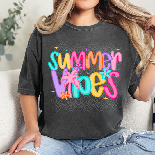 SUMMER VIBES - DTF TRANSFER