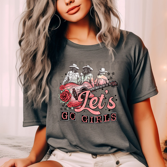 LET'S GO GIRLS - DTF TRANSFER