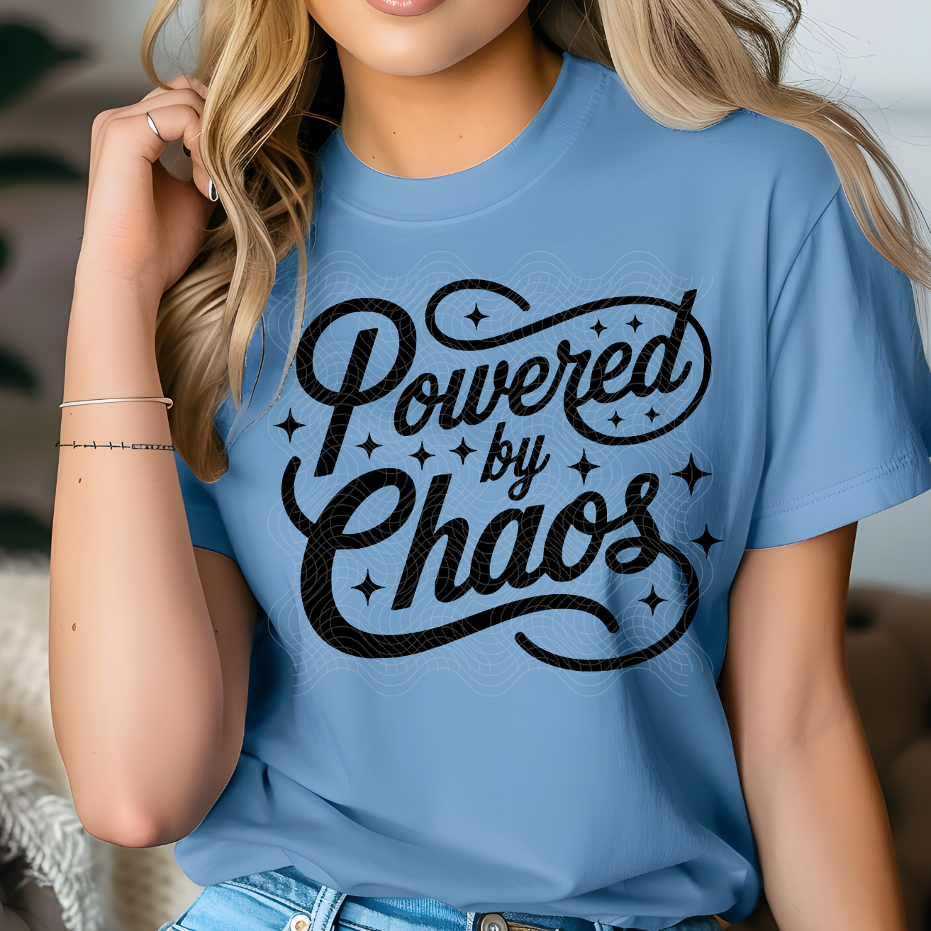 POWERED BY CHAOS - DTF TRANSFER