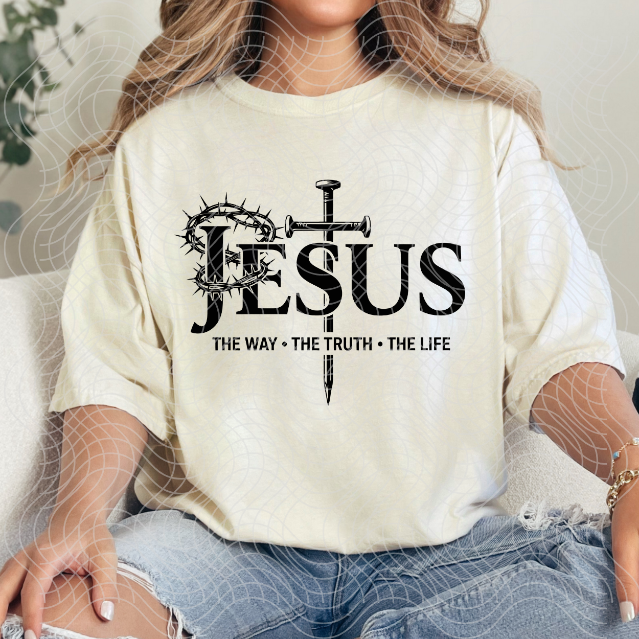 JESUS - DTF TRANSFER