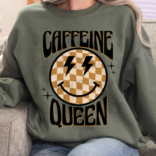 CAFFEINE QUEEN - DTF TRANSFER
