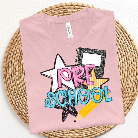 PRE SCHOOL GIRL - DTF TRANSFER