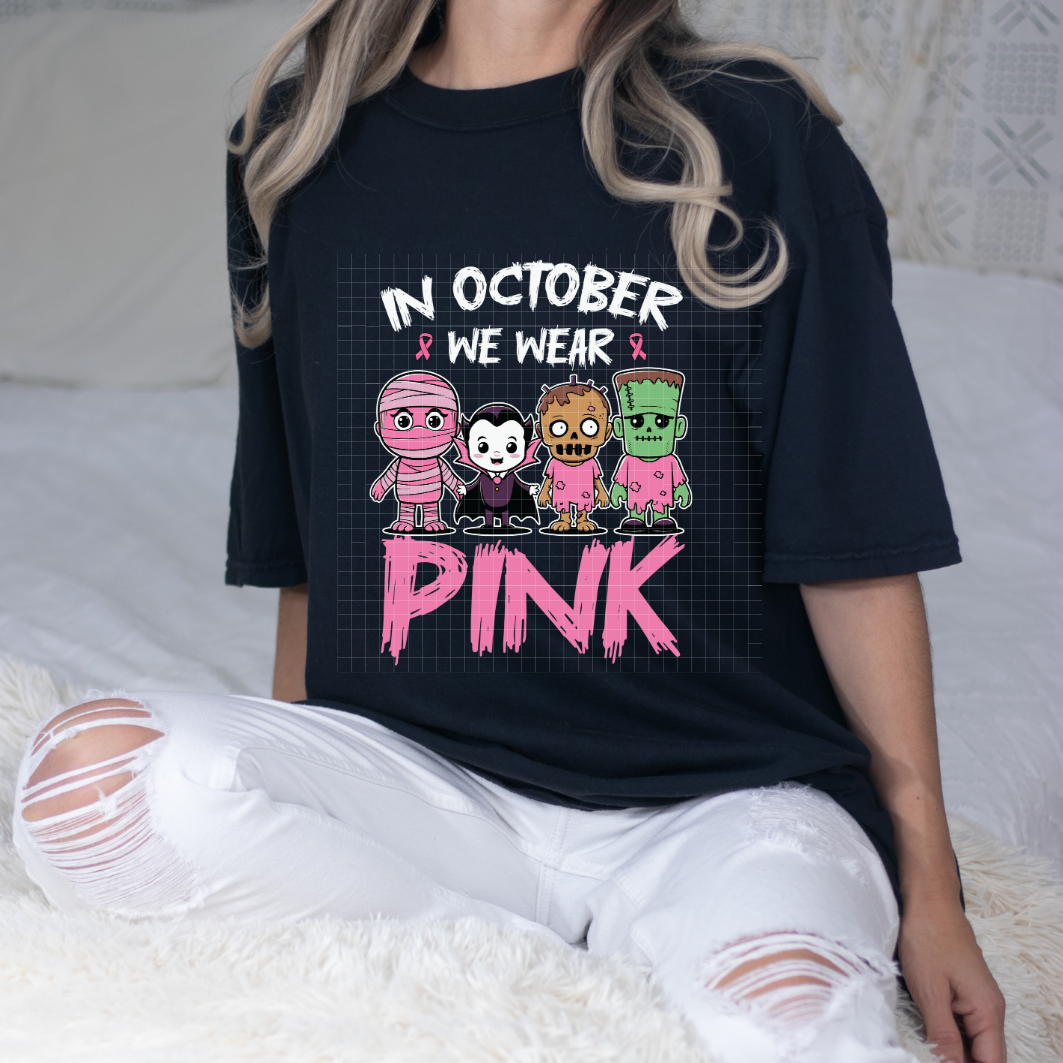 PINK MONSTERS - DTF TRANSFER