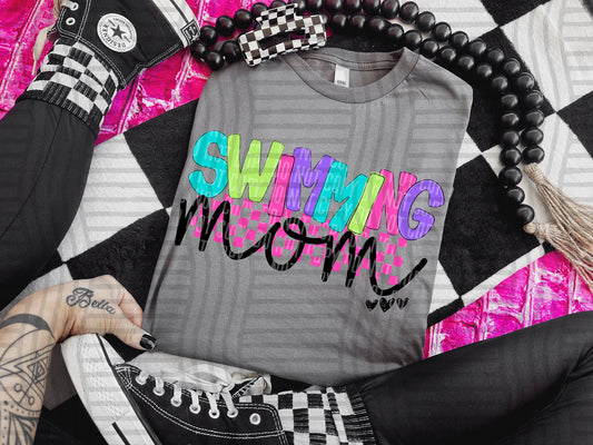 SWIMMING MOM - DTF TRANSFER