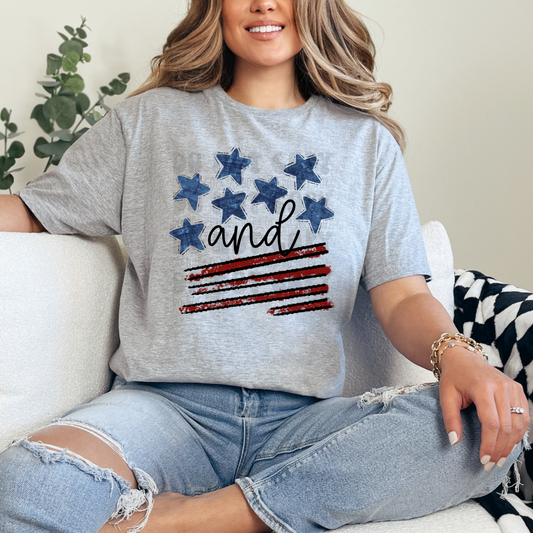 STARS AND STRIPES ICONS - DTF TRANSFER