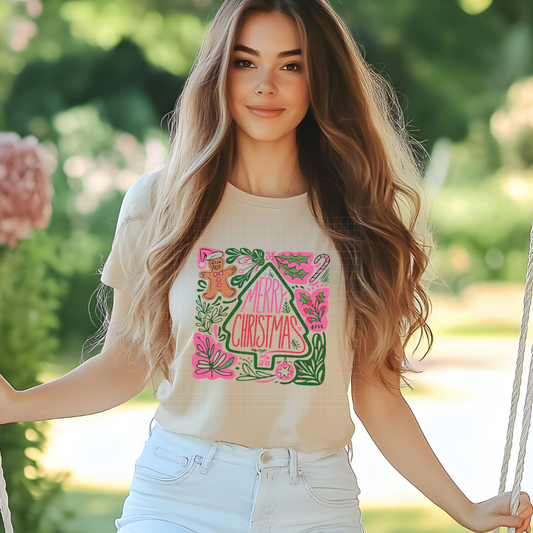 MERRY CHRISTMAS - DTF TRANSFER