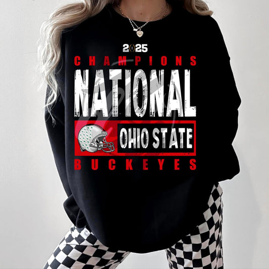 OH CHAMPS 2025 red/white - DTF TRANSFER