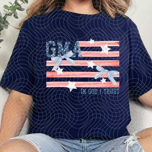 GMA FLAG - DTF TRANSFER