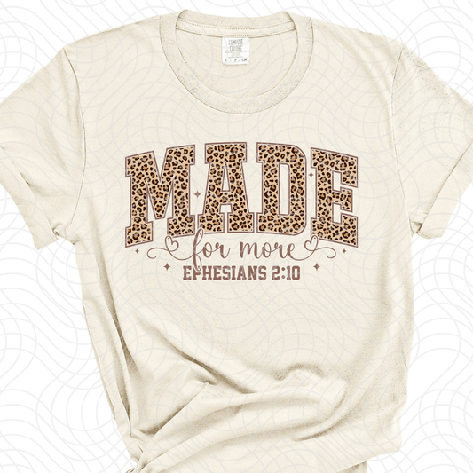 MADE FOR MORE - DTF TRANSFER